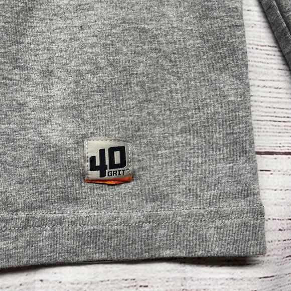 Duluth Trading 40 Grit Women’s Gray Long-sleeve Tee w/ pocket Size L - Picture 4 of 7